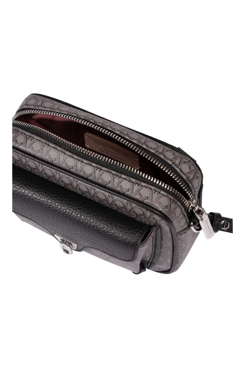 COCCINELLE  Beat Coated Monogram Crossbody Bag Small for Women | Best Price UAE